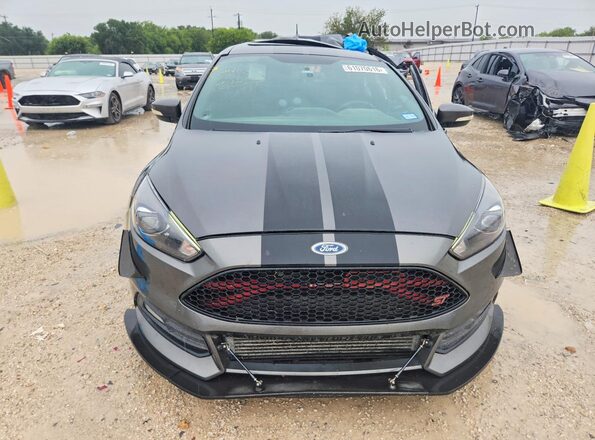 1FADP3L91JL229558 2018 FORD FOCUS Gray Вид спереду