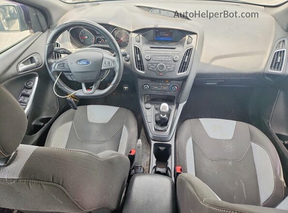 1FADP3L92GL356943 2016 FORD FOCUS Black Vista del salpicadero