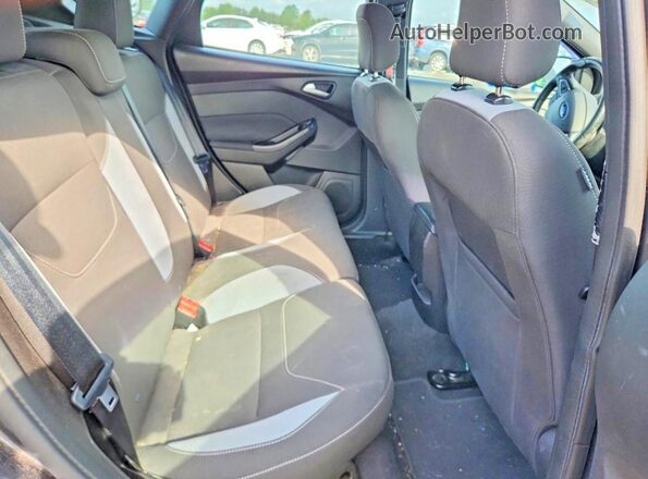 1FADP3L92GL356943 2016 FORD FOCUS Black Vista de los asientos traseros