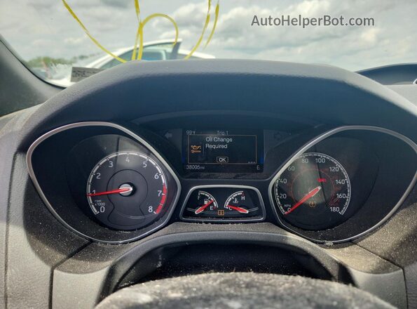 1FADP3L92GL356943 2016 FORD FOCUS Black Vista del cuadro de instrumentos