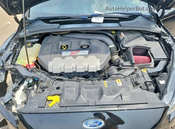 1FADP3L92HL235203 2017 FORD FOCUS Black უკანა სალონის ხედი