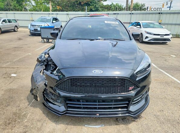 1FADP3L92HL235203 2017 FORD FOCUS Black წინა ხედი