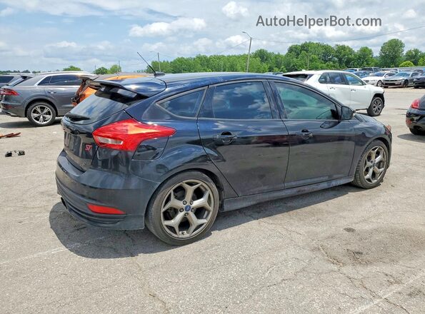 1FADP3L92HL237128 2017 FORD FOCUS Black Trasero derecho