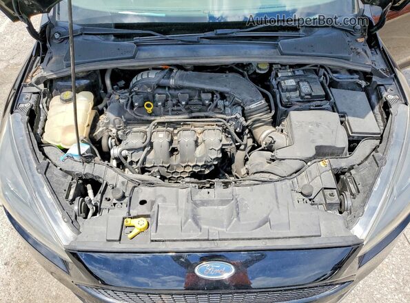 1FADP3L92HL237128 2017 FORD FOCUS Black Vista interior trasera