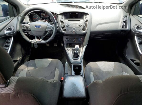 1FADP3L92HL237128 2017 FORD FOCUS Black Vista del salpicadero