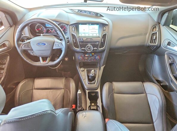 1FADP3L93GL315558 2016 FORD FOCUS Gray Widok deski rozdzielczej