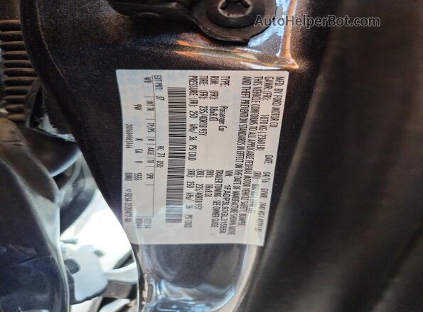 1FADP3L93GL315558 2016 FORD FOCUS Gray Widok komory silnika