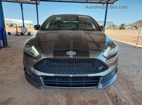 1FADP3L93GL315558 2016 FORD FOCUS Gray Widok z przodu