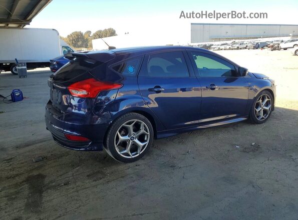 1FADP3L93GL362976 2016 FORD FOCUS Blue Tył prawy