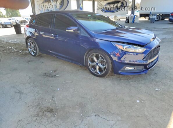 1FADP3L93GL362976 2016 FORD FOCUS Blue Przód prawy