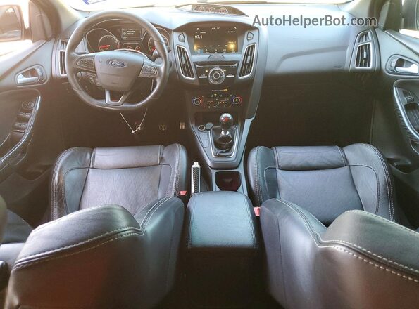 1FADP3L93GL362976 2016 FORD FOCUS Blue Widok deski rozdzielczej