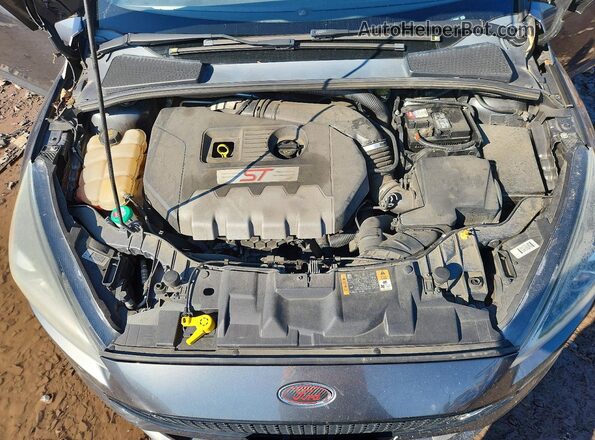 1FADP3L93GL402666 2016 FORD FOCUS Gray უკანა სალონის ხედი