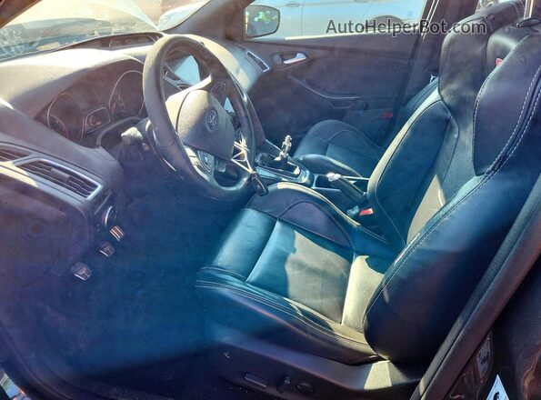 1FADP3L93GL402666 2016 FORD FOCUS Gray წინა სალონის ხედი