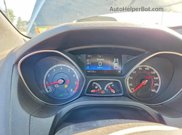 1FADP3L93GL402666 2016 FORD FOCUS Gray ხელსაწყოთა პანელის ხედი