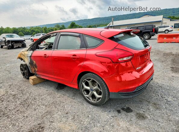 1FADP3L94HL289117 2017 FORD FOCUS Red Հետևի ձախ