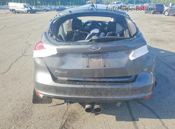1FADP3L94HL301251 2017 FORD FOCUS Gray უკანა ხედი
