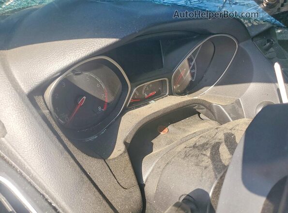 1FADP3L94HL301251 2017 FORD FOCUS Gray ხელსაწყოთა პანელის ხედი