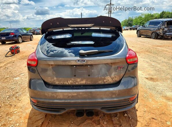 1FADP3L94JL306911 2018 FORD FOCUS Gray Հետևի տեսք
