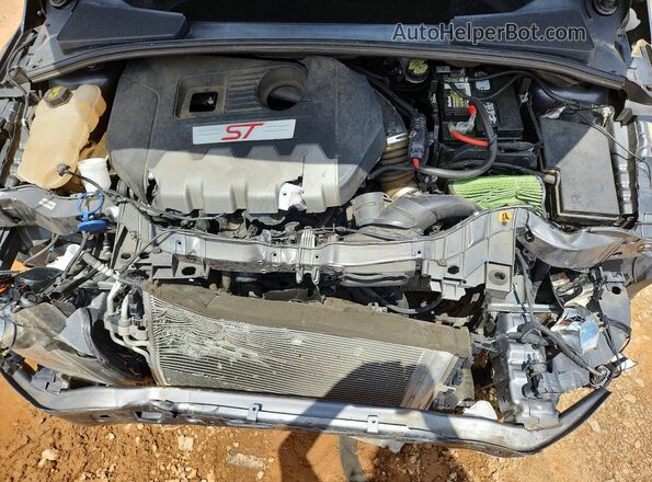1FADP3L94JL306911 2018 FORD FOCUS Gray Սալոնի հետևի տեսք