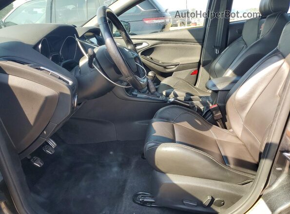 1FADP3L94JL310828 2018 FORD FOCUS Gray Widok wnętrza z przodu
