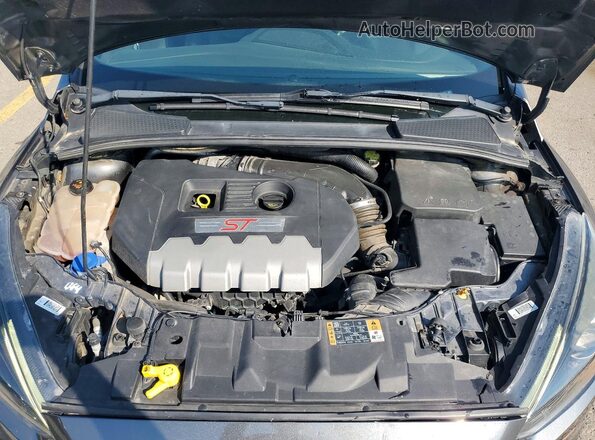 1FADP3L94JL310828 2018 FORD FOCUS Gray Widok komory silnika