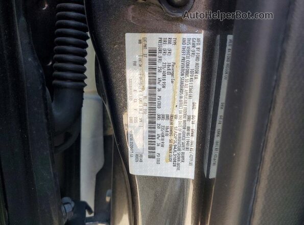 1FADP3L94JL310828 2018 FORD FOCUS Gray Widok naklejki z numerem VIN