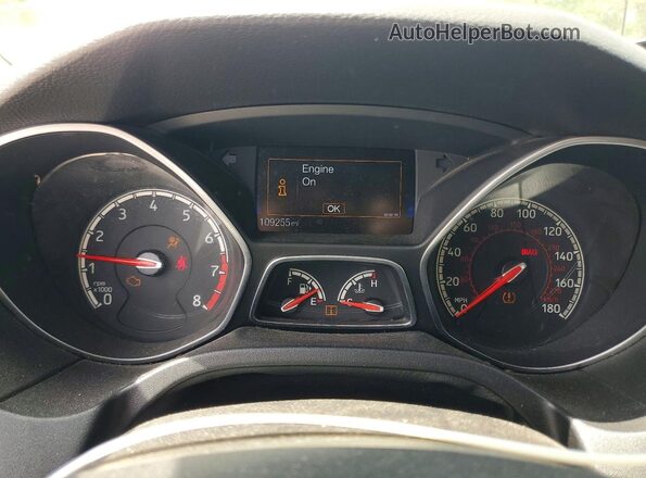 1FADP3L96GL229886 2016 FORD FOCUS White Vista del cuadro de instrumentos