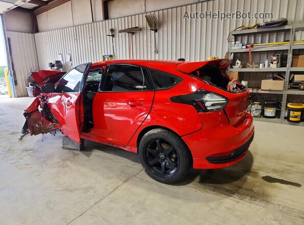 1FADP3L96GL393803 2016 FORD FOCUS Red Задня ліва чверть