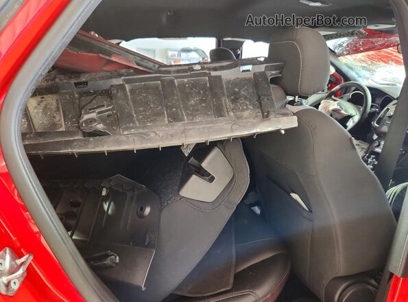 1FADP3L96GL393803 2016 FORD FOCUS Red Вид задніх сидінь