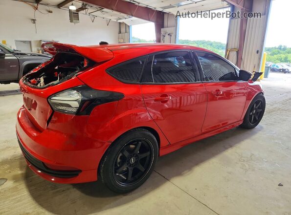 1FADP3L96GL393803 2016 FORD FOCUS Red Задня права чверть