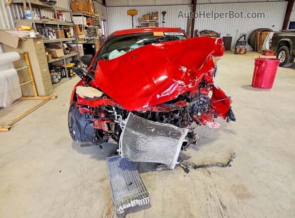 1FADP3L96GL393803 2016 FORD FOCUS Red Вид спереду