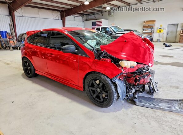 1FADP3L96GL393803 2016 FORD FOCUS Red Передня права чверть