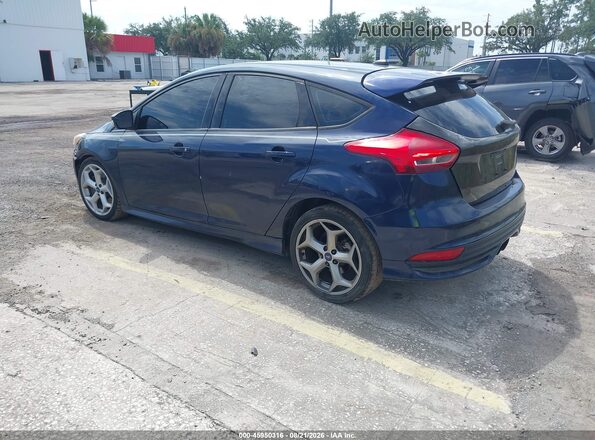 1FADP3L96HL337989 2017 FORD FOCUS ST Blue Հետևի ձախ