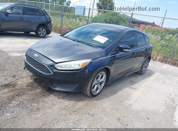 1FADP3L96HL337989 2017 FORD FOCUS ST Blue Առջևի ձախ երեք քառորդ տեսարան