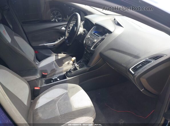 1FADP3L96HL337989 2017 FORD FOCUS ST Blue Սալոնի դիմացի տեսք