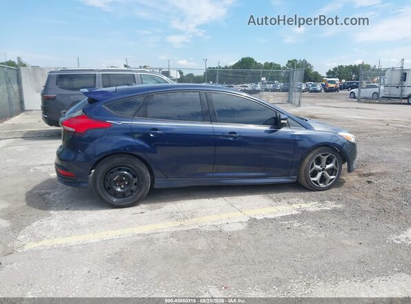 1FADP3L96HL337989 2017 FORD FOCUS ST Blue Սալոնի հետևի տեսք