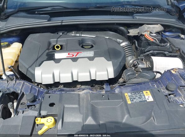 1FADP3L96HL337989 2017 FORD FOCUS ST Blue Հետևի տեսք