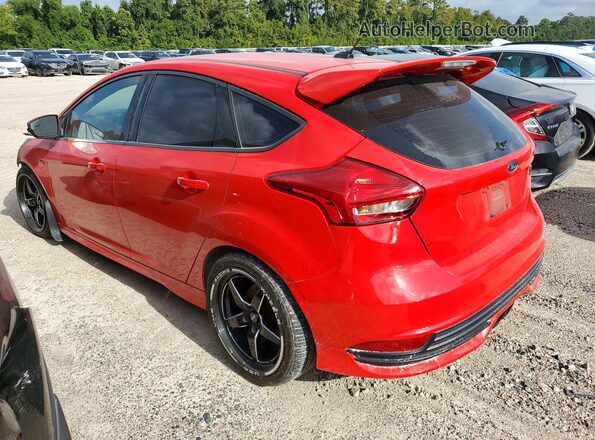 1FADP3L97HL348967 2017 FORD FOCUS Red Trasero izquierdo