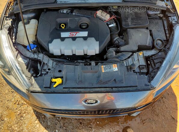 1FADP3L99GL279603 2016 FORD FOCUS Gray Widok wnętrza z tyłu