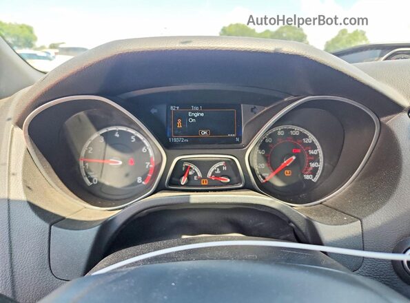 1FADP3L99GL279603 2016 FORD FOCUS Gray Widok zestawu wskaźników