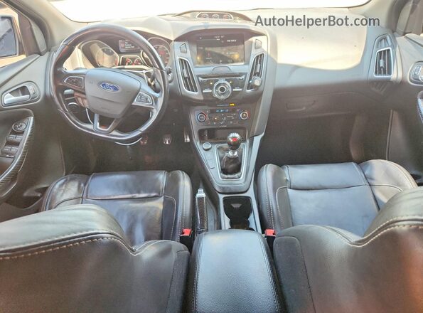 1FADP3L99GL279603 2016 FORD FOCUS Gray Widok deski rozdzielczej