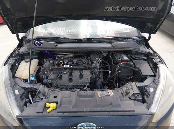 1FADP3L99GL350945 2016 FORD FOCUS Black Rear view