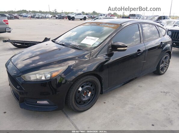 1FADP3L99GL350945 2016 FORD FOCUS Black Front left