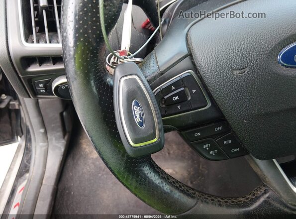 1FADP3L99GL350945 2016 FORD FOCUS Black Dashboard view