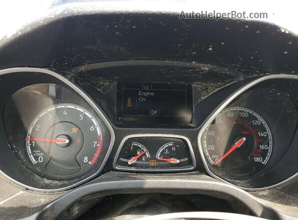 1FADP3L99HL302511 2017 FORD FOCUS Black Instrument cluster view