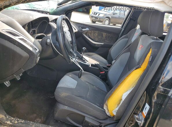 1FADP3L99HL302511 2017 FORD FOCUS Black Front interior view