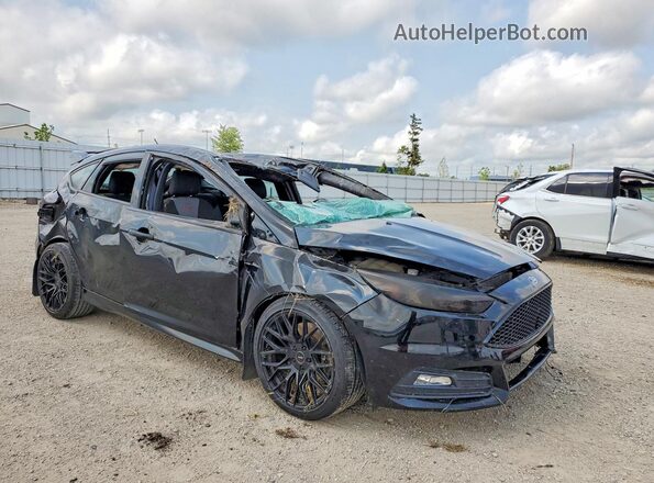 1FADP3L99HL302511 2017 FORD FOCUS Black Front right