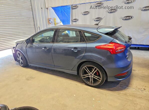 1FADP3L99JL245457 2018 FORD FOCUS Синий Задняя левая четверть