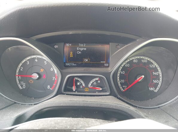 1FADP3L9XGL225839 2016 FORD FOCUS ST Gray Вид задніх сидінь