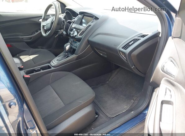 1FADP3M20JL202272 2018 FORD FOCUS Синий Вид салона спереди
